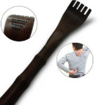 Practical Engraved Natural Wood Back Scratcher<br><div class="desc">Clever unisex gift for all occasions,  probably the most practical gift ever. The back side of the back scratch is engraved with a quote or any message.</div>