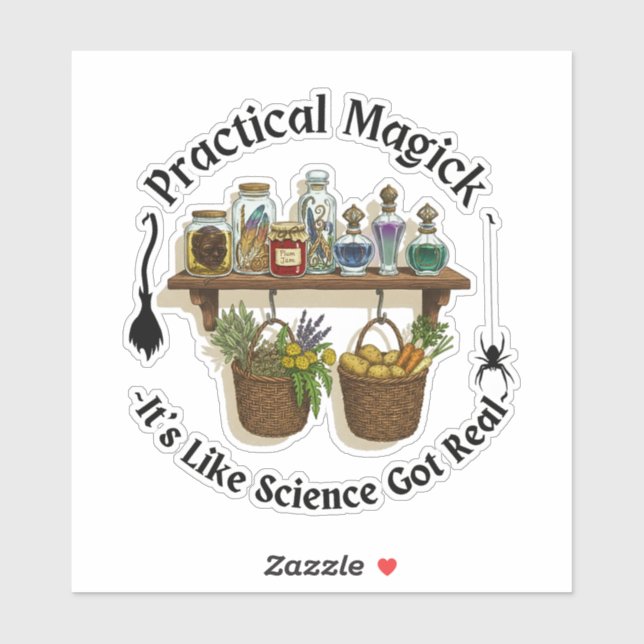 Practical Magick – Witchy Potions & Science Meme (Sheet)