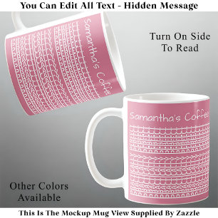Practically Perfect & Name Hidden Message 137WP Coffee Mug