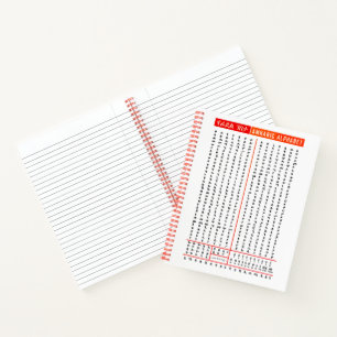 Practice Amharic Writing Notebook