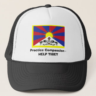 Practice Compassion - HELP TIBET Trucker Hat