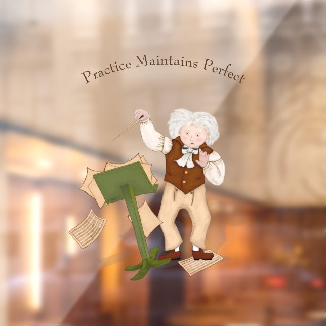 "Practice Maintains Perfect" Beethoven Conducting (Sheet 2)