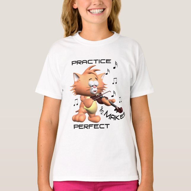 PRACTICE MAKES PERFECT T-Shirt (Front)