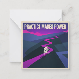 Practice Makes Power Card