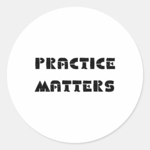 Practice S Sticker