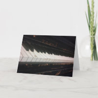 "Practice Your Pianer!" Birthday Card