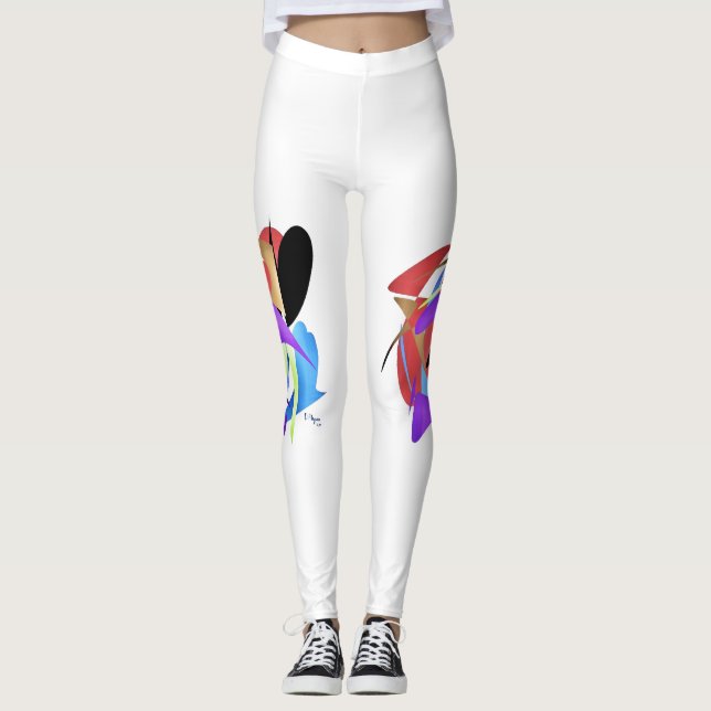 PracticeLove Leggings design by David Flynn (Front)