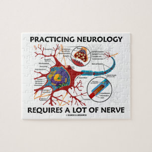 Practicing Neurology Requires A Lot Of Nerve Jigsaw Puzzle