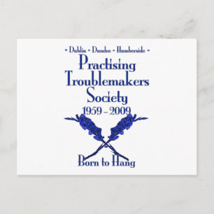 Practising Troublemakers Society Postcard