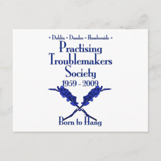 Practising Troublemakers Society Postcard