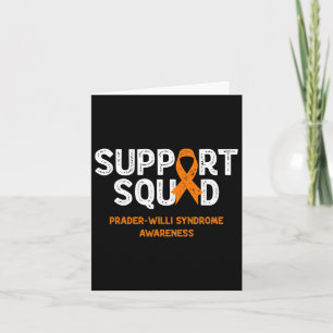 Prader-willi Syndrome Awareness Day Support Squad  Card