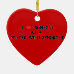 Prader-Willi Syndrome Ceramic Tree Decoration