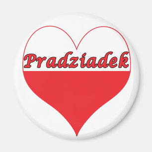 Pradziadek Polish Heart Magnet