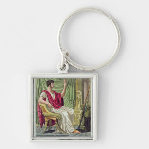 Praetor, No. 38 from 'Antique Rome', engraved by L Key Ring