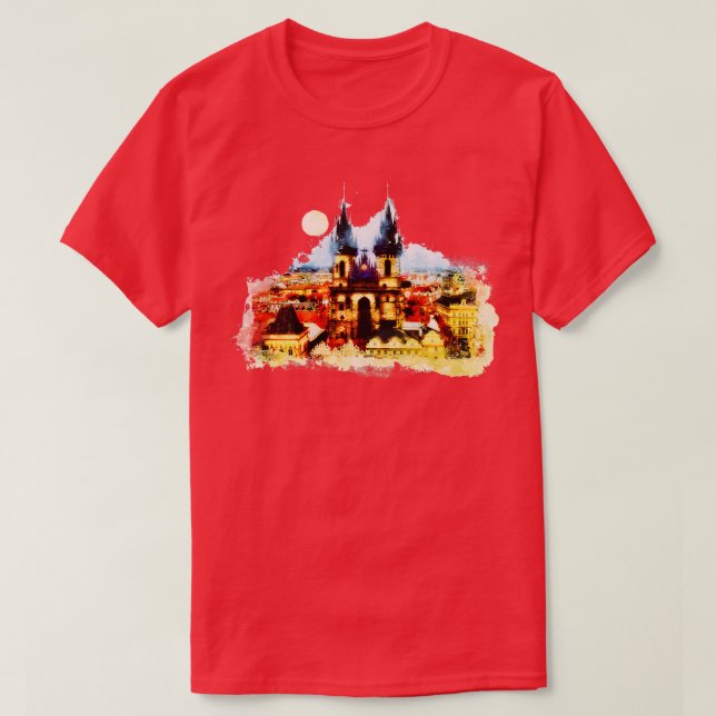 Praga art T-Shirt (Design Front)