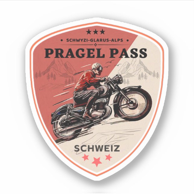 Pragel Pass swiss–alps motorcycle tour (Front)