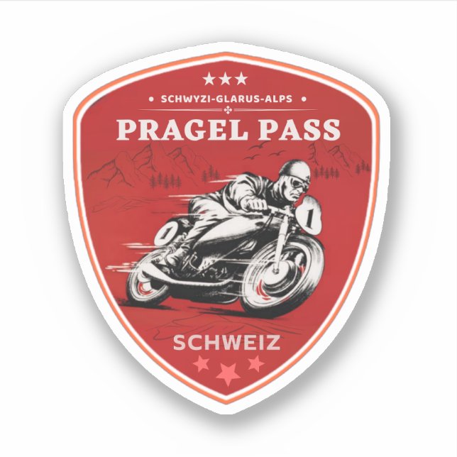 Pragel Pass swiss–alps motorcycle tour (Front)
