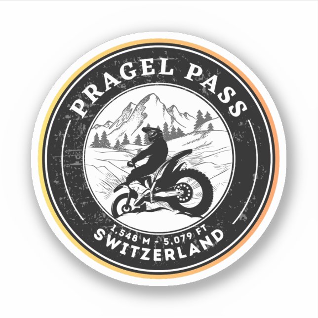 Pragel Pass swiss–alps motorcycle tour (Front)