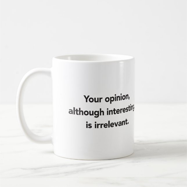 Pragmatic mug (Left)