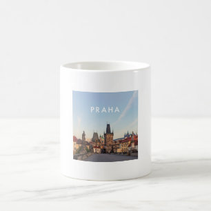 Prague 006E - Charles Bridge Morning Coffee Mug