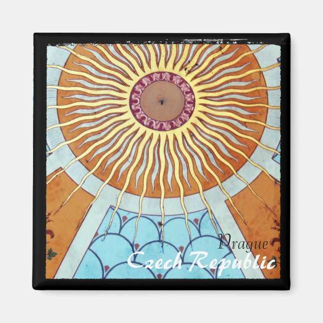 Prague Architecture, Czech Republic (Magnet) Magnet (Front)