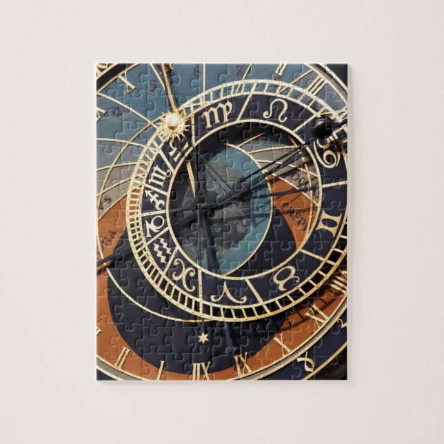 Prague Astronomical Clock Jigsaw Puzzle (Vertical)