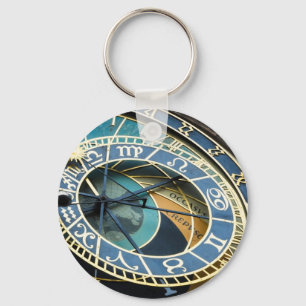 Prague Astronomical Clock Keychains