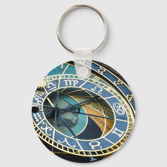Prague Astronomical Clock Keychains (Front)