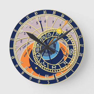Prague Astronomical Clock Watch, Round