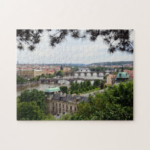 Prague Bridges & River Vltava /Czechia Jigsaw Puzzle