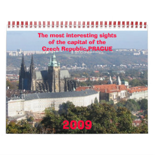 PRAGUE Calendar 2009 - Customised