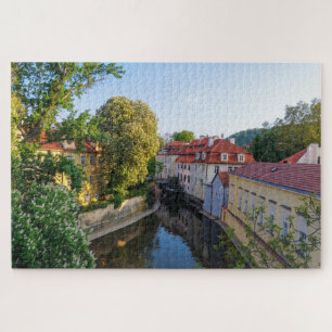 Prague Canal Old Town Puzzle