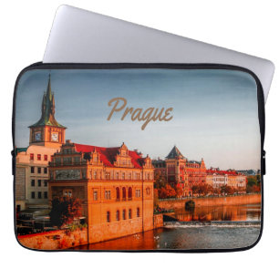 Prague Capital of the Czech Republic Laptop Sleeve