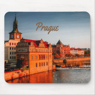 Prague Capital of the Czech Republic Mouse Pad
