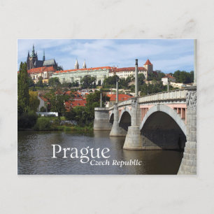 Prague Castle, Czech Republic Postcard