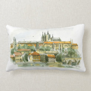 Prague Castle Lumbar Pillow