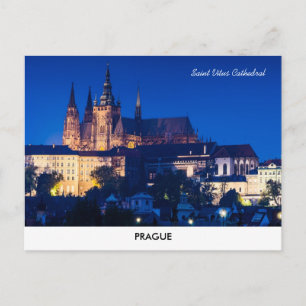Prague Castle Postcard