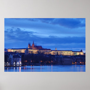 Prague castle poster