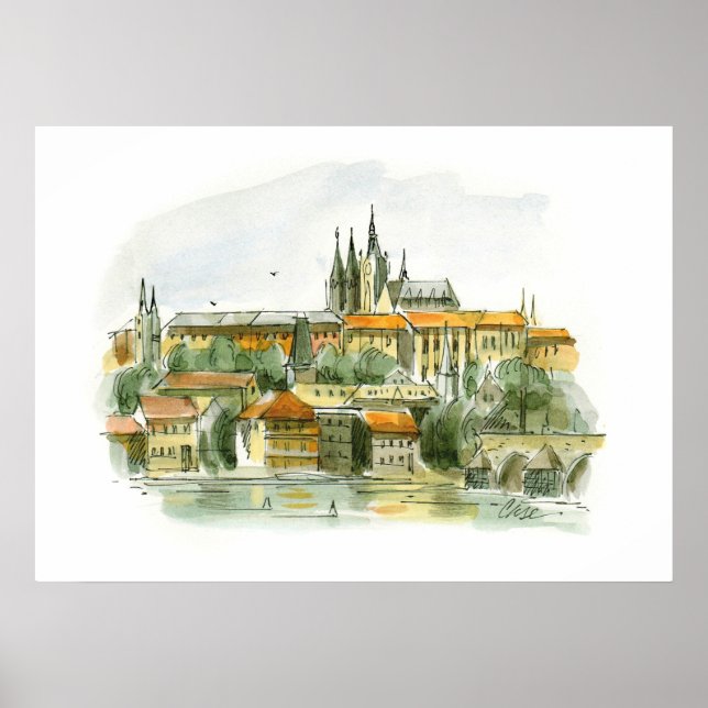Prague Castle Poster (Front)