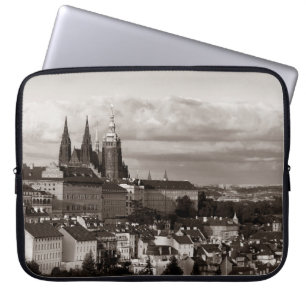 Prague Castle with Saint Vitus Cathedral in Czech Laptop Sleeve