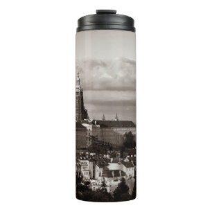 Prague Castle with Saint Vitus Cathedral in Czech  Thermal Tumbler