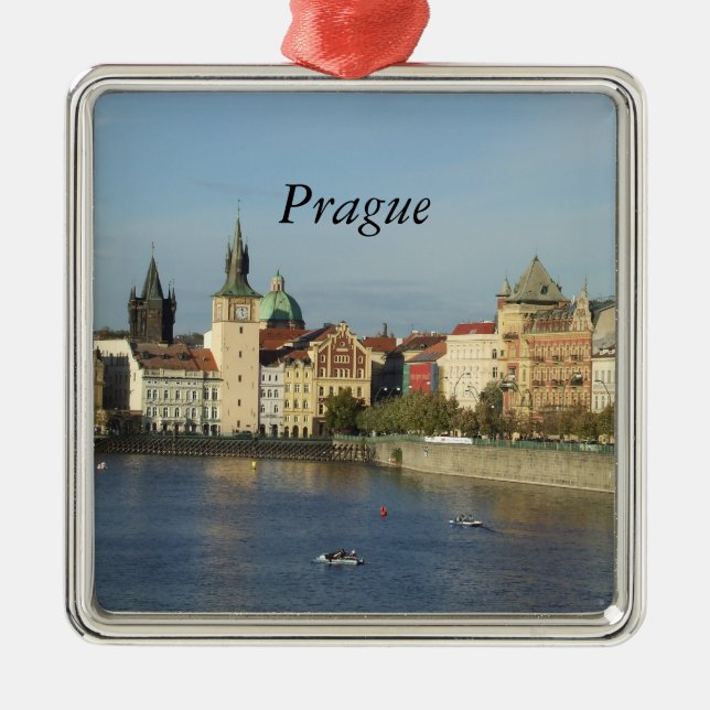 Prague Christmas Ornament (Front)