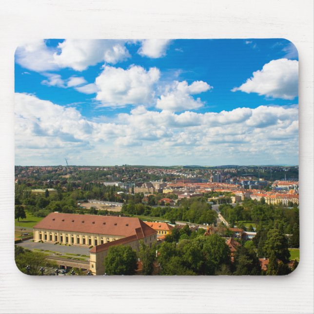 Prague Cityscape Mouse Pad (Front)