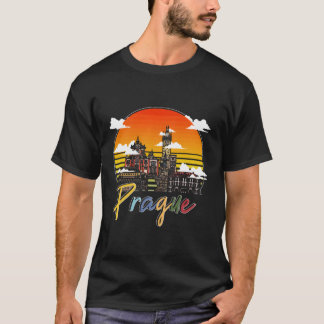 Prague Czech Republic Europe Czechoslovakia Touris T-Shirt