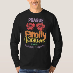 Prague Czech Republic Family Vacation Matching Out T-Shirt