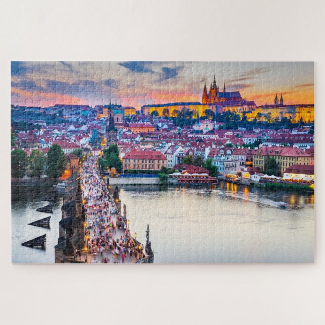 Prague Czech Republic Jigsaw Puzzle (Horizontal)
