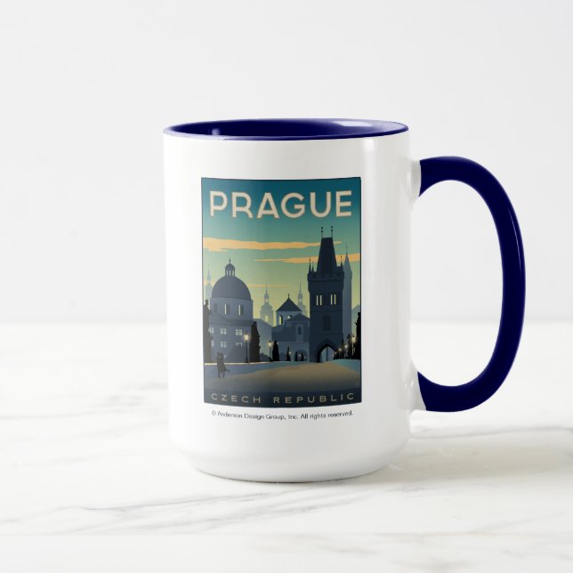 Prague, Czech Republic Mug (Right)