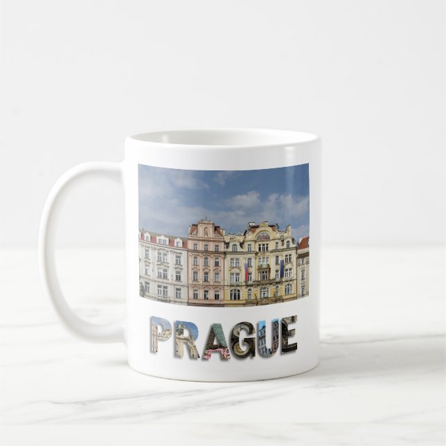 Prague Czech Republic Old Town Travel Photo Coffee Mug (Left)