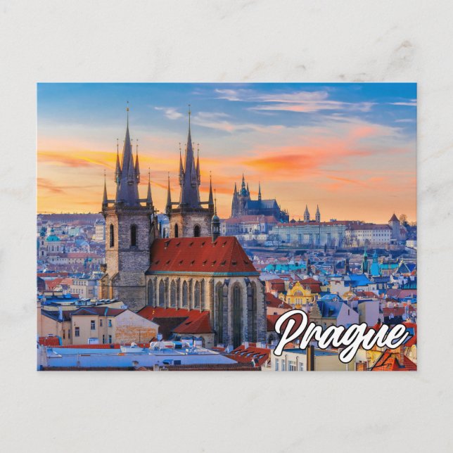 Prague, Czech Republic Postcard (Front)