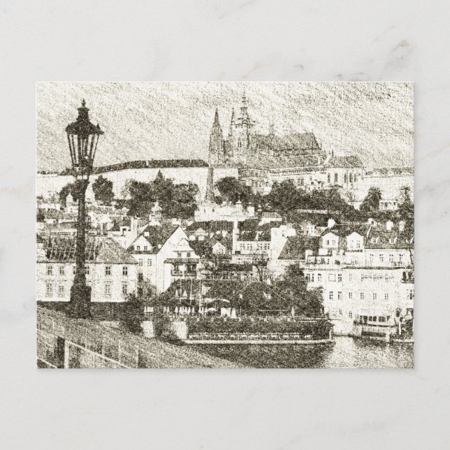 Prague, Czech Republic Postcard (Front)